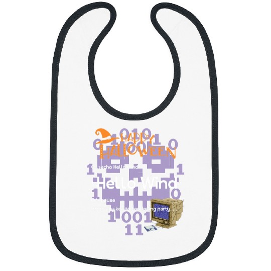 Halloween Programmer Coder Software Web Developer Coding 12 Bibs