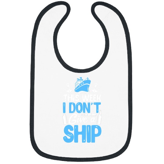 Cruise Ship Cruising Boating Boat Vacation Bibs