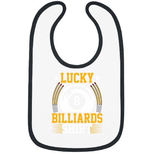 Lucky Billiards Funny Snooker Pool Player Billiard Bibs