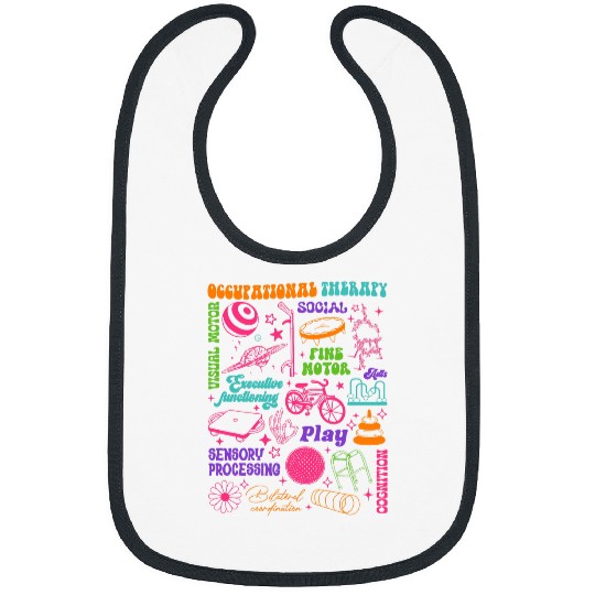 Occupational Therapy Ot Mom Mental Health Student Women Bibs
