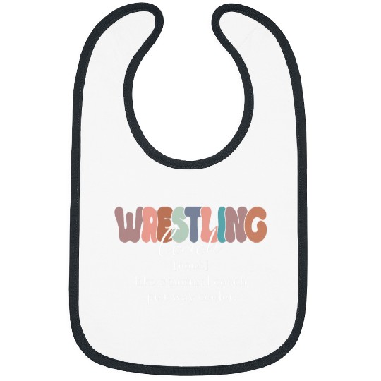 Wrestling Coachs Definition Normal Just way Cooler Trainer Bibs