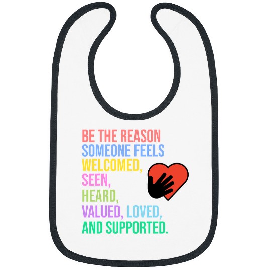 Someone Feels Loved Social Worker Social Work Month Graphic Bibs