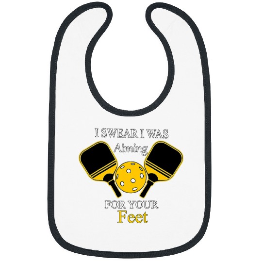 I Swear I Was Aiming For Your Feet Pickleball Player Bibs