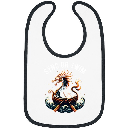 Dragon Boat Racing Paddle Sync Or Swim 1 Bibs