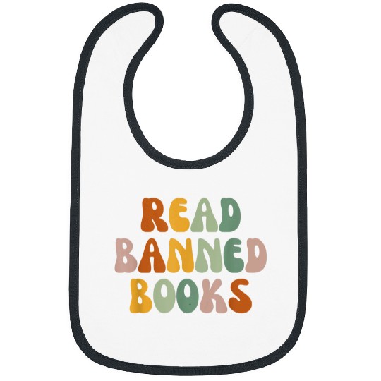Book Lovers vintages Retro Funny Bookworm Read Banned Books Bibs