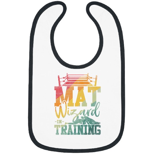 Mat Wizard In Training Wrestler Wrestling Bibs