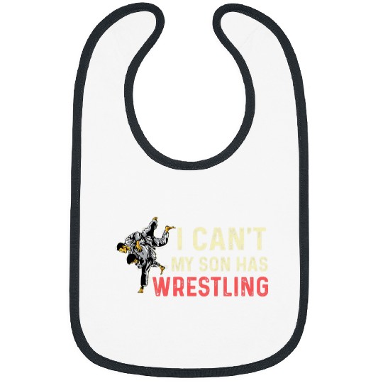 Son Has Wrestling Supportive Mother Bibs
