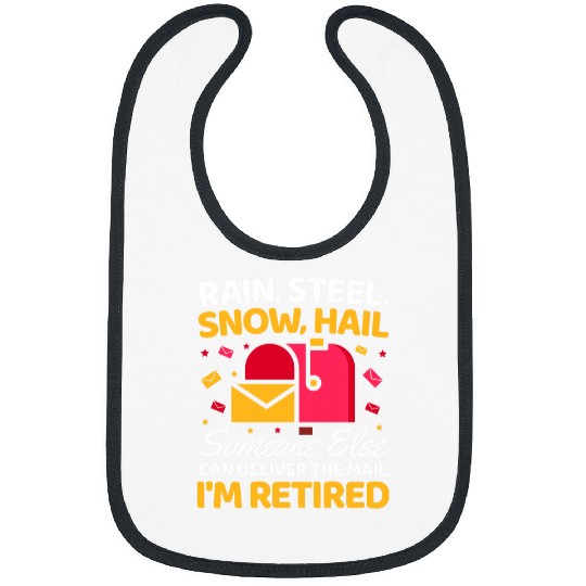 Someone Else Can Deliver Funny Retired Postal Worker Novelty Bibs