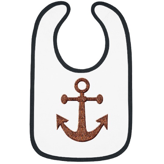 Boat ship Anchor Coffee Beans Bibs