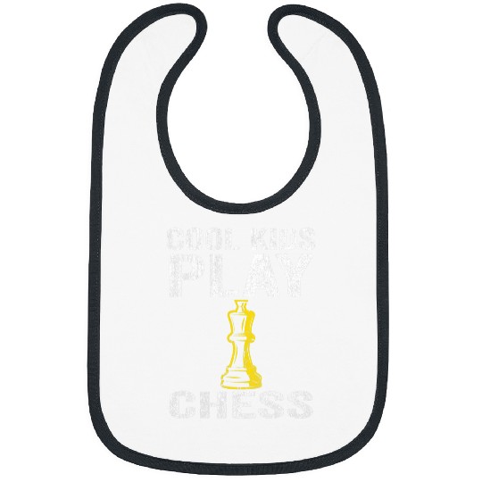 Cool Kids play Chess Kids Chess vintagess Chess Player Mom Dad Bibs