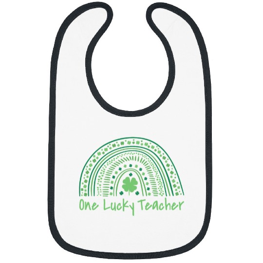 VXLS Teacher Teaching homesschooling Education Shamrock Bibs