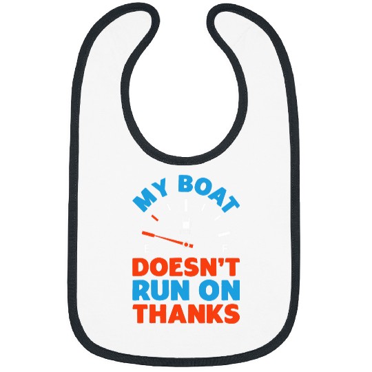 Gasoline Boat Fuel Boating Boat Lover Bibs