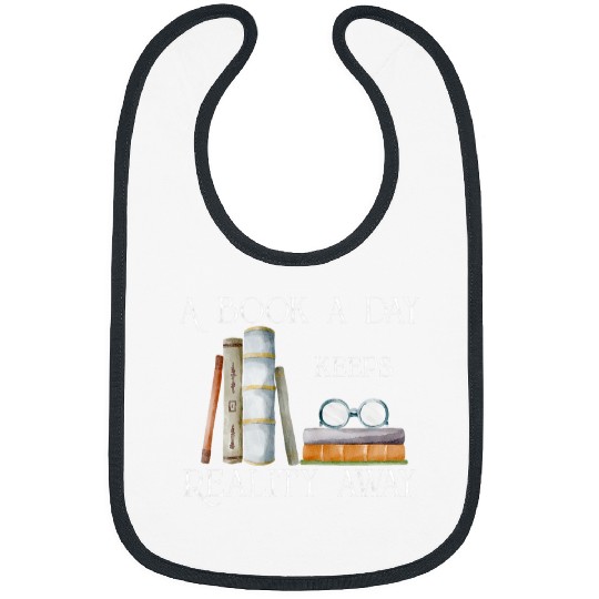 Book obsessed funny quote for book lovers readers Bibs