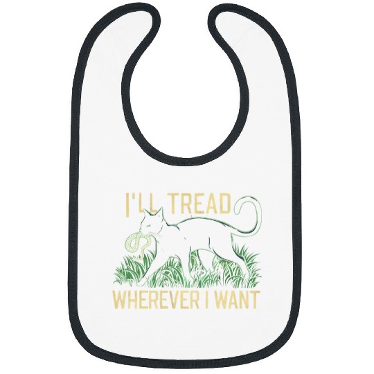 Ill Thread Wherever I Want Childless Cat Lady Election Bibs