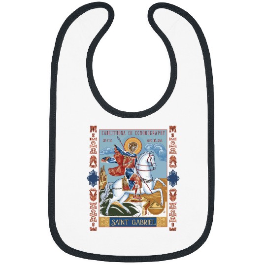 Archangel Gabriel Catholic Christianity Guardian Angel 25 Bibs