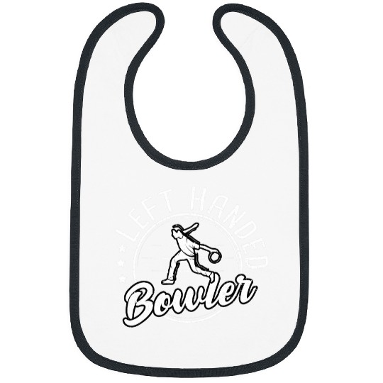 Funny Left Handed Left Handed Bowler Bowling Bibs