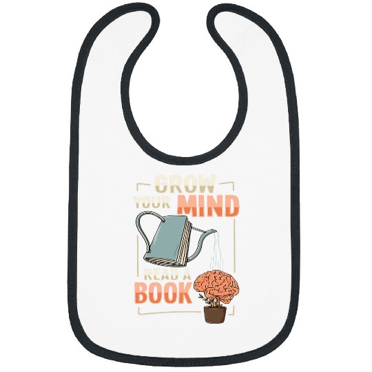 Reading Book Nerd Designs for a Librarian and Book Reader Bibs