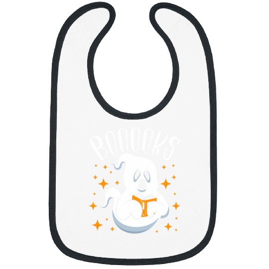 Book Reader Halloween Party Literature Trick Or Treat 1 Bibs