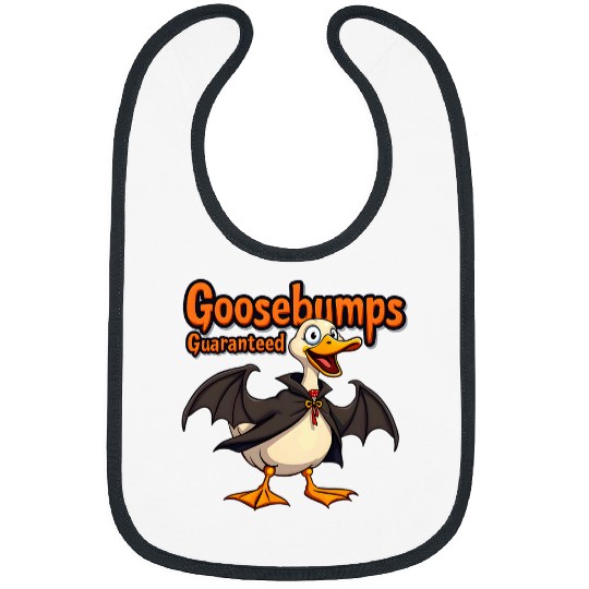 Goosebumps Guaranteed Funny Halloween Bibs
