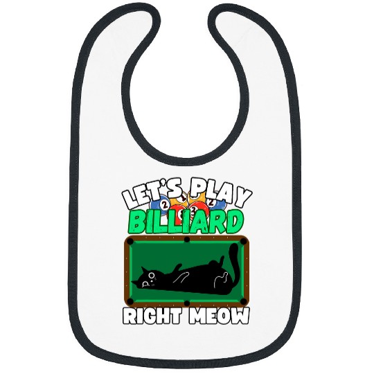 Pool Billiard Team 8 Ball Pool Player Cats Billiard Bibs