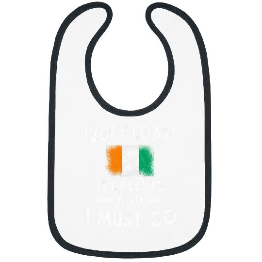 Ivory Coast Is Calling And I Must Go Ivorian Flag Wear Bibs