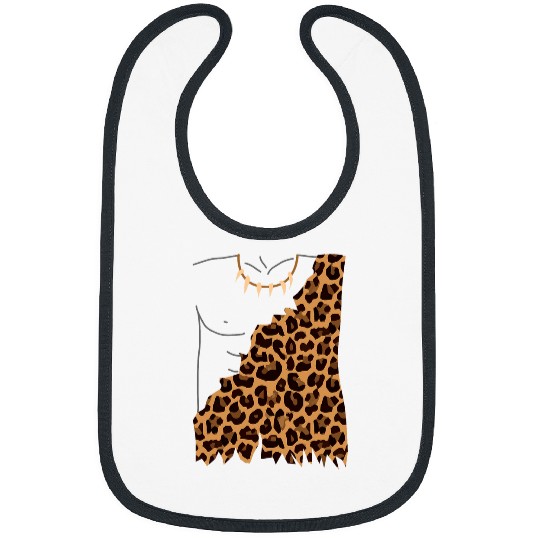 Caveman Costume Cosplay For Cave Diving Hiker Explorer 1 Bibs