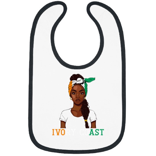 Ivory Coast Flag Products Souvenirs Girl Uniform Ivorian Bibs
