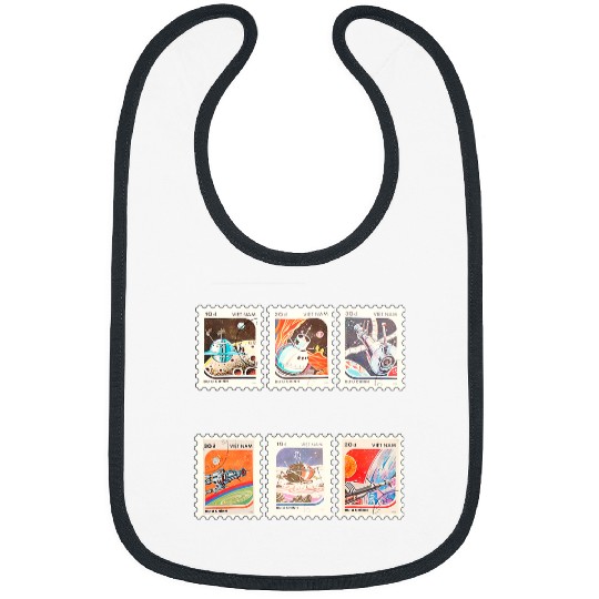 1988 Vietnam Space Stamp Bibs