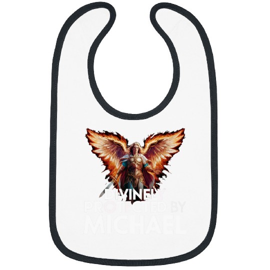 Archangel Michael Catholic Christianity Guardian Angel Bibs