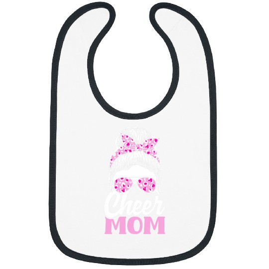 Cheer Mom Cheerleading Mom Funny Cheerleader Mom Bibs