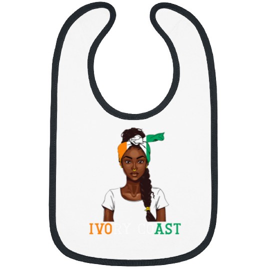 Ivorian Flag Uniform Souvenirs Products Woman Ivory Coast Bibs
