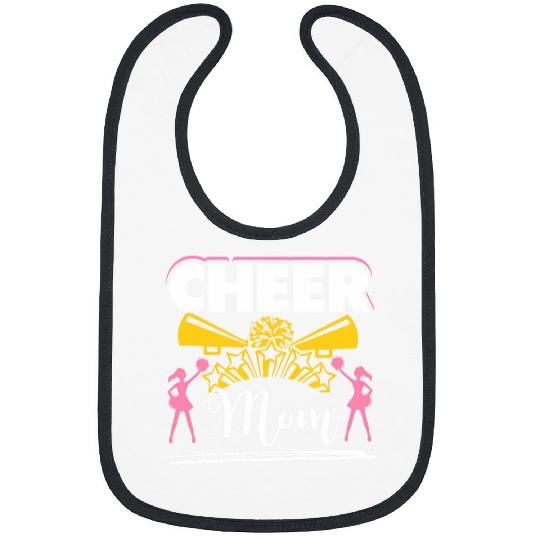 Cheerleader Cheerleading Cheer Mom Bibs