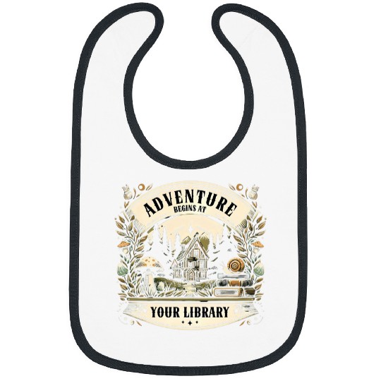 Adventure Begins At Your Library Summer Reading 2024 vintagess Bibs