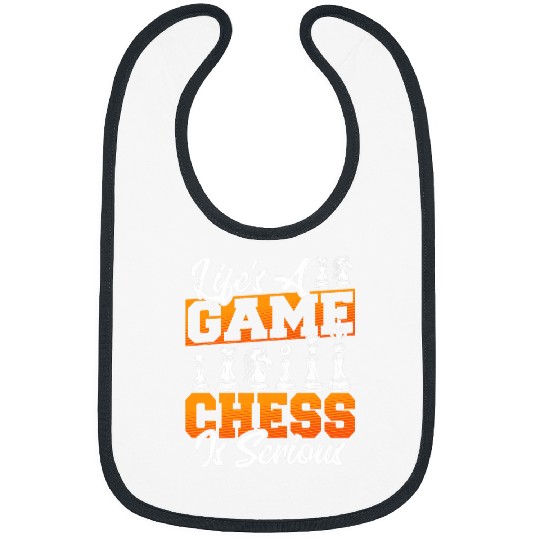 Checkmate Chess Lover Knight Chess Club Design 1 Bibs
