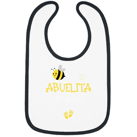 Abuelita to Bee Est 2025 Baby Announcement Pregnancy Reveal Bibs