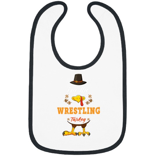 Wrestling Turkey matching thanksgiving outfits couples pjs 1 Bibs