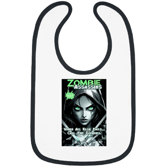 Adult Manga Anime Zombie Assassins Volume 7 Comic Book Bibs