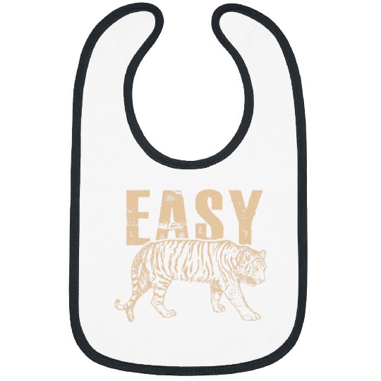 Easy Tiger distressed casualchic graphic for women Bibs
