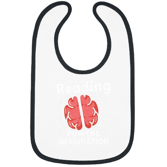 Reading Powers Imagination Bookworm Books Bibs