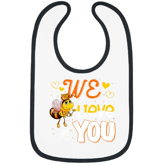 We Believe In You Funny Bee Testing Day Teacher Kid Test Day Bibs