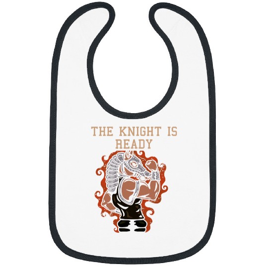 My Knight Is Ready Chess Player Board Game Chess Board Bibs