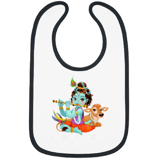 Defund Politicians Indian Yoga Hindu God Krishna Bibs