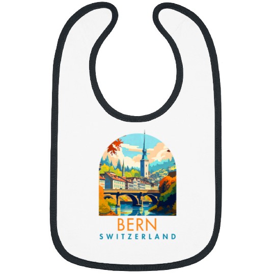 Berne Traveling Travel Vacation Souvenir Bern Switzerland Bibs