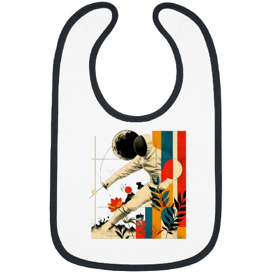 Aesthetic Fencer on Athletic Sports Fencing Bibs