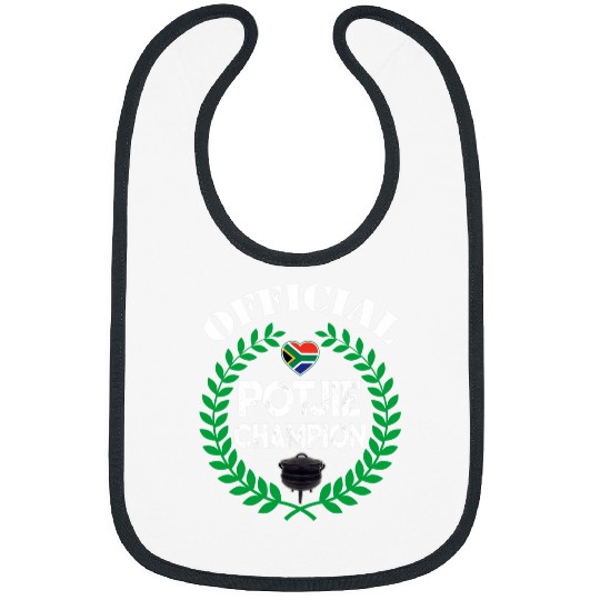 South African Braai official potjie champion funny bbq Bibs