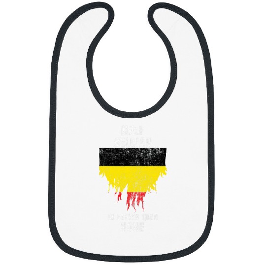 Half Belgian Is Better Than None Funny Belgium Bibs