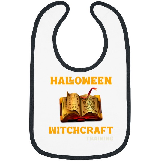 Novelty Witchcraft Spell Book Witch in Training Bibs