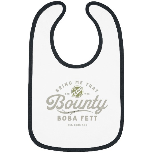 Star warss The Book Of Boba Fett Bring Me That Bounty Bibs