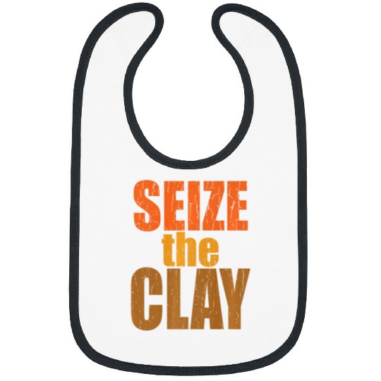 Pottery Seize the Clay Pun Bibs