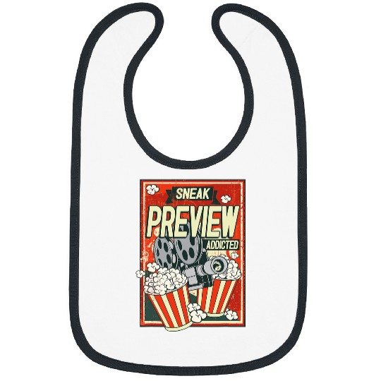 Kino Sneak Preview moviegoer popcorn movie Bibs